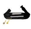 Black Outdoor Waist Bag: Waterproof, Sweatproof, Fits 6" Phone - 1