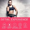 Black Outdoor Waist Bag: Waterproof, Sweatproof, Fits 6" Phone - 3