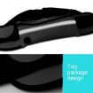 Black Outdoor Waist Bag: Waterproof, Sweatproof, Fits 6" Phone - 6