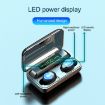 F9-9 TWS CVC8.0 Noise Cancelling Bluetooth Earphone LED Display - 3