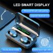 F9-9 TWS CVC8.0 Bluetooth Earphones with LED Display (Yellow) - 5