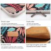 Lisen 13" Colorful Leaves Laptop Sleeve Case - Black - 4