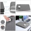 Magenta 13.3" Denim Laptop Bag for MacBook & Lenovo with Zipper - 6
