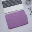 13.3" Purple Denim Laptop Bag, Zipper Case for MacBook & Lenovo - 4