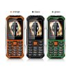 A6 Elder Phone: Waterproof, Shockproof, 6800mAh, Dual SIM, Black - 2