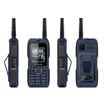 S555 Elder Phone: Waterproof, Shockproof, Quad SIM, 2400mAh, FM, LED - 1