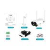 SriHome SH037 4.0MP WiFi Waterproof Camera with Night Vision - 3