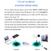 Measy FHD686-2 3D Wireless HDMI Extender - 1Tx + 2Rx, 200m Range - 4