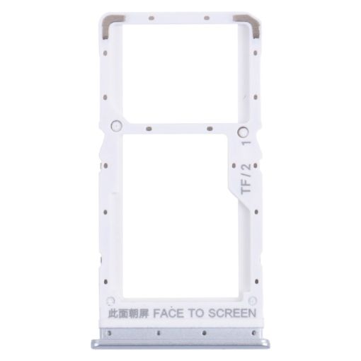Xiaomi Redmi Note 11/11T 5G/Poco M4 Pro SIM & SD Tray (Silver) - 1