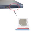Blue SIM & Micro SD Card Tray for Xiaomi Redmi Note 11 Pro/11E/Pro+ - 4