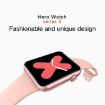 P10 1.3" IPS Smart Watch, IP67 Waterproof, Heart Rate Monitor, White - 2