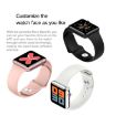 P10 1.3" IPS Smart Watch, IP67 Waterproof, Heart Rate Monitor, White - 3