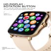 Y20 Smart Watch 1.69" IP67 Waterproof, Heart Rate & Sleep Monitor - 3
