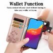 Ulefone Note 10 Case: Four-leaf Clasp, Wallet, Rose Gold - 5
