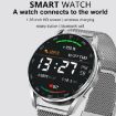 DT3pro Smart Watch, 1.36" Screen, IP67, Steel Band, Health Monitor (Black) - 3