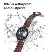 DT3pro Smart Watch: 1.36" Screen, IP67, Leather, Health Monitoring - 3