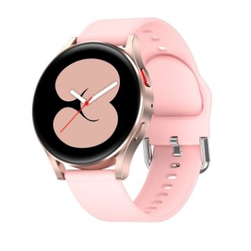 P30 Smart Watch: 1.3" Screen, IP67, Call, Health Monitoring (Pink) - 1