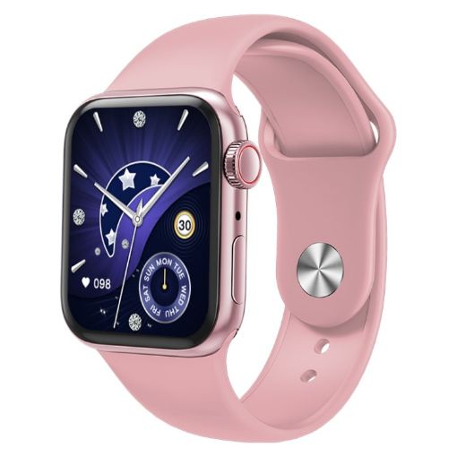 DT200 Smart Watch: 1.72" Screen, IP67, Health Monitoring (Pink) - 1