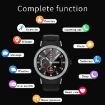 E19 Smart Watch, 1.28" Screen, IP68 Waterproof, Health Monitoring (Black) - 6