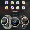 E19 Smart Watch 1.28" Screen, IP68, Heart Rate, Sleep Monitor Silver - 4