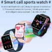 T45S Smart Watch 1.7" Screen, IP67, Health Monitoring, Black - 3