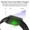 GM20 1.3" IPS Smart Watch: Waterproof, Call, Heart Rate, Pink - 6