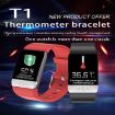Red T1 Smart Watch 1.14", IP67, Heart Rate, Sleep & ECG Monitoring - 2