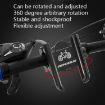 BENGGUO Aluminum Phone Holder for Bike/Motorcycle, Black - 5