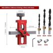RUITOOL Cabinet Door Jig with Adjustable Rebounder & Drill Rings - 2