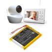 Babysense V43 Video Baby Monitor Battery (p/n HQ804050) - 6