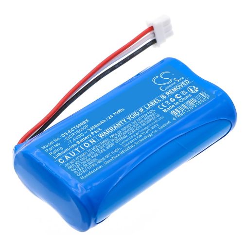 Battery for Elcom Euro-50TEi/Euro-150TEi (p/n 2ICR18650P) - 1