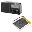 Battery for Dual DAB Pocket Radio 5 - Part Number 10269 - 6