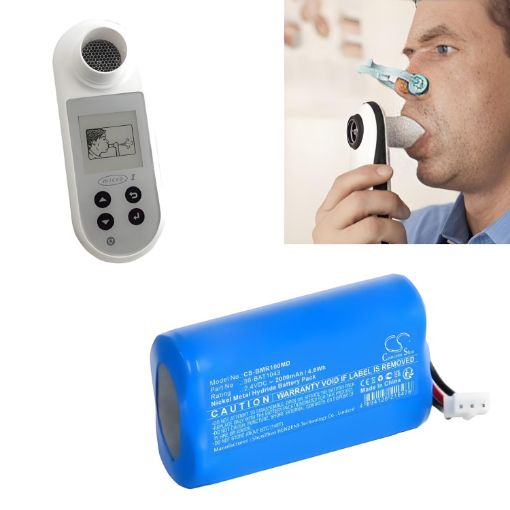 Biomedical Micro1 Spirometer Battery (p/n 36-BAT1043 OM11861) - 1