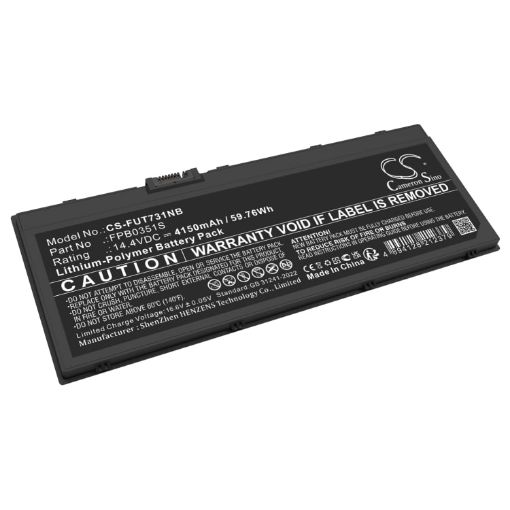 Replacement Battery for Fujitsu LIFEBOOK U7311 U7310 CP784743-03 FMVNBP251 - 1