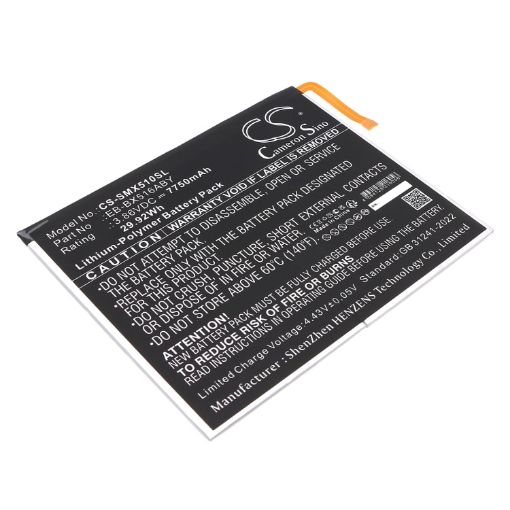 Battery for Samsung Galaxy Tab S9 FE SM-X516 SM-X510 Series - 1
