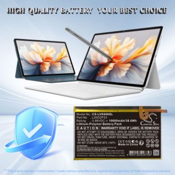 Lenovo YT-K606FW Yoga Pad Pro Battery L20C2P33 L20D2P33 - 1