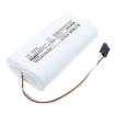 Bosch Sicam SA680R GTR68 Battery 8V 4Ah (p/n 4-VR4D 1643-1) - 1