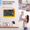 Replacement Battery for Hellobaby HB6250 HB40 Baby Monitor - 6