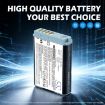 Battery for Canon PowerShot SX740, SX730, SX720 (NB-13L) - 7