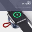 ROCK W26 Blue Magnetic Wireless Charger for Apple Watch - Portable - 6