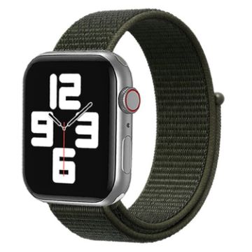 Army Green Nylon Watch Band for Apple Watch 46mm/49mm/45mm/44mm - 1