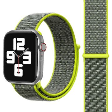 Apple Watch Nylon Band 46/49/45/44mm Green - Simple Fashion Magic Stick - 1