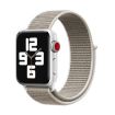 Apple Watch Nylon Band 46/49/45/44mm Light Grey Magic Stick Strap - 1