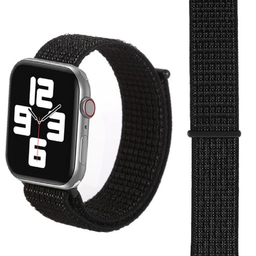 Apple Watch Nylon Band 46/49/45/44mm Magic Stick - Nightfall Black - 1