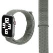 Apple Watch Band 46/49/45/44mm Nylon Silver Grey Magic Stick Strap - 1