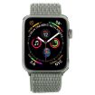 Apple Watch Band 46/49/45/44mm Nylon Silver Grey Magic Stick Strap - 2