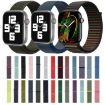Apple Watch Nylon Band 42/41/40/38mm Dark Green Magic Stick Strap - 3