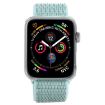 Apple Watch Nylon Band 42/41/40/38mm Grey Green Magic Stick Strap - 2
