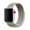 Apple Watch Nylon Band 42/41/40/38mm Light Grey - Simple Fashion Strap - 2
