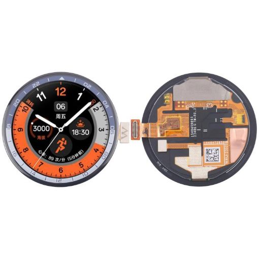 OPPO Watch X Blue LCD Screen with Digitizer Full Assembly Replacement - 1